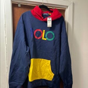 Polo Ralph Lauren Colorblock Hoodie snowbeach p-wing bear ski